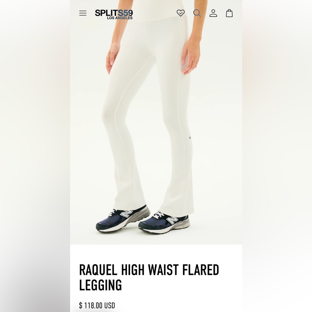 Splits 59 Raquel high waist flared leggings size XS 30”